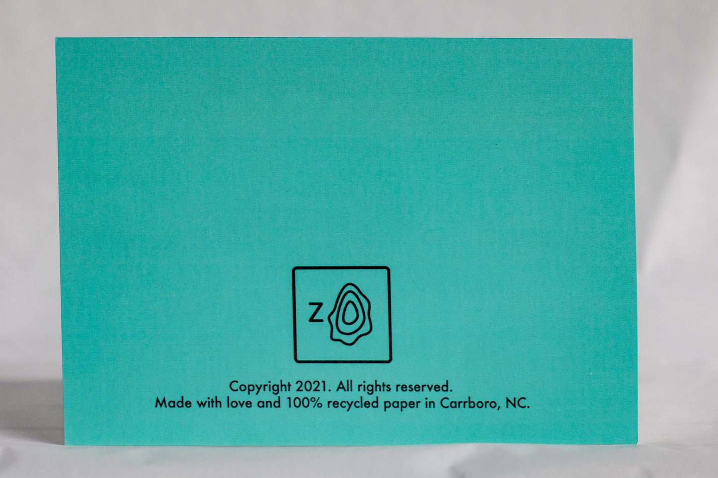 co-ho-ho merry fishmas salmon greeting card | punny ocean holiday card