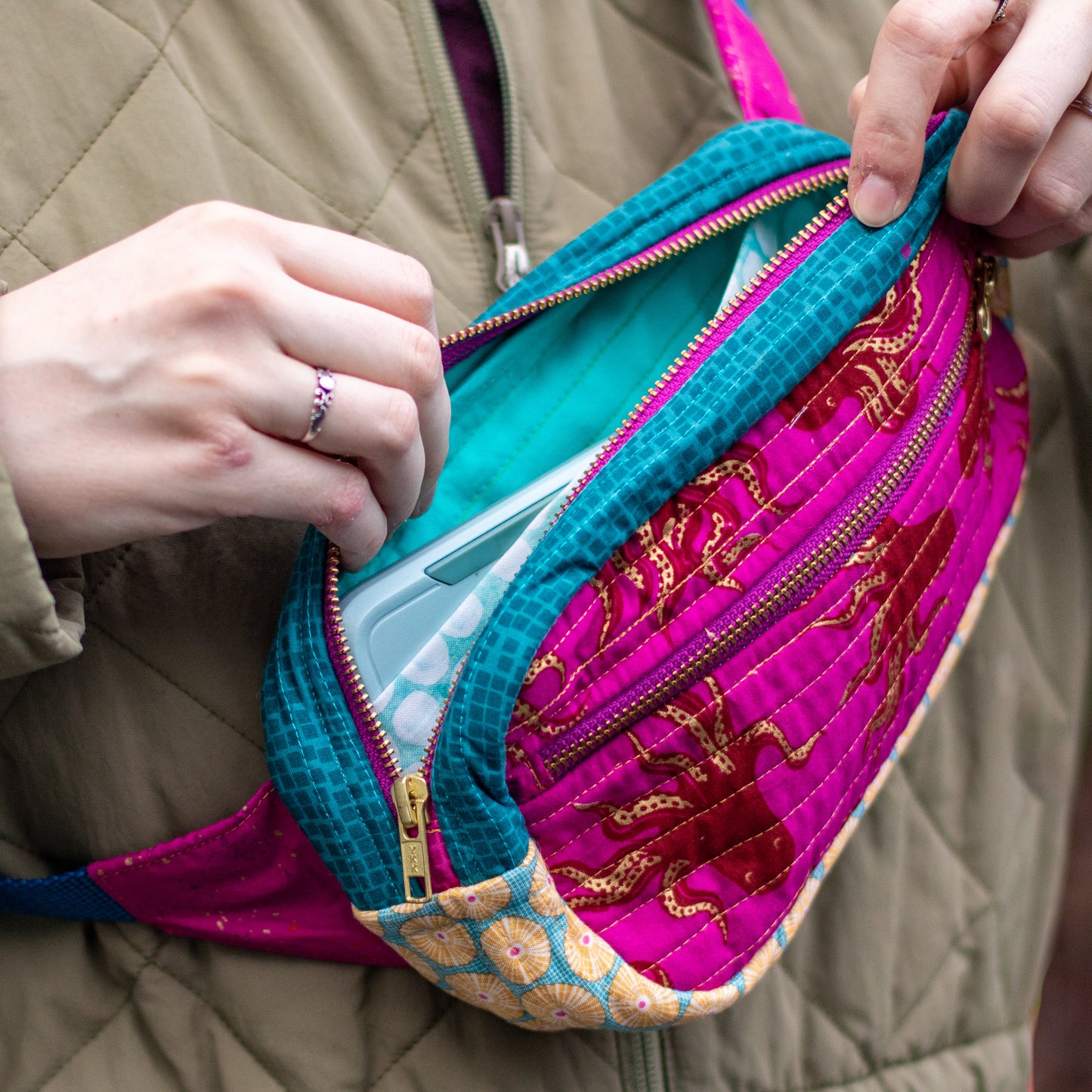 quilted cross-body bag no. 4