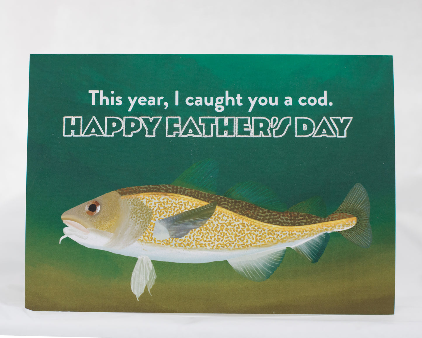 punny Father’s Day card |  foiled happy father’s day card